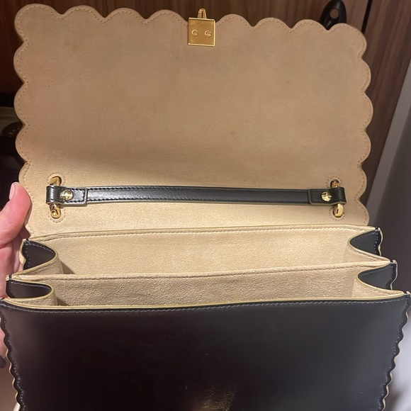 COPY - Fendi Crossbody Black Leather Bag - Picture 2 of 7